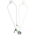 Coraline Button and Key Best Friends Necklace Set - Coraline at Spencer's