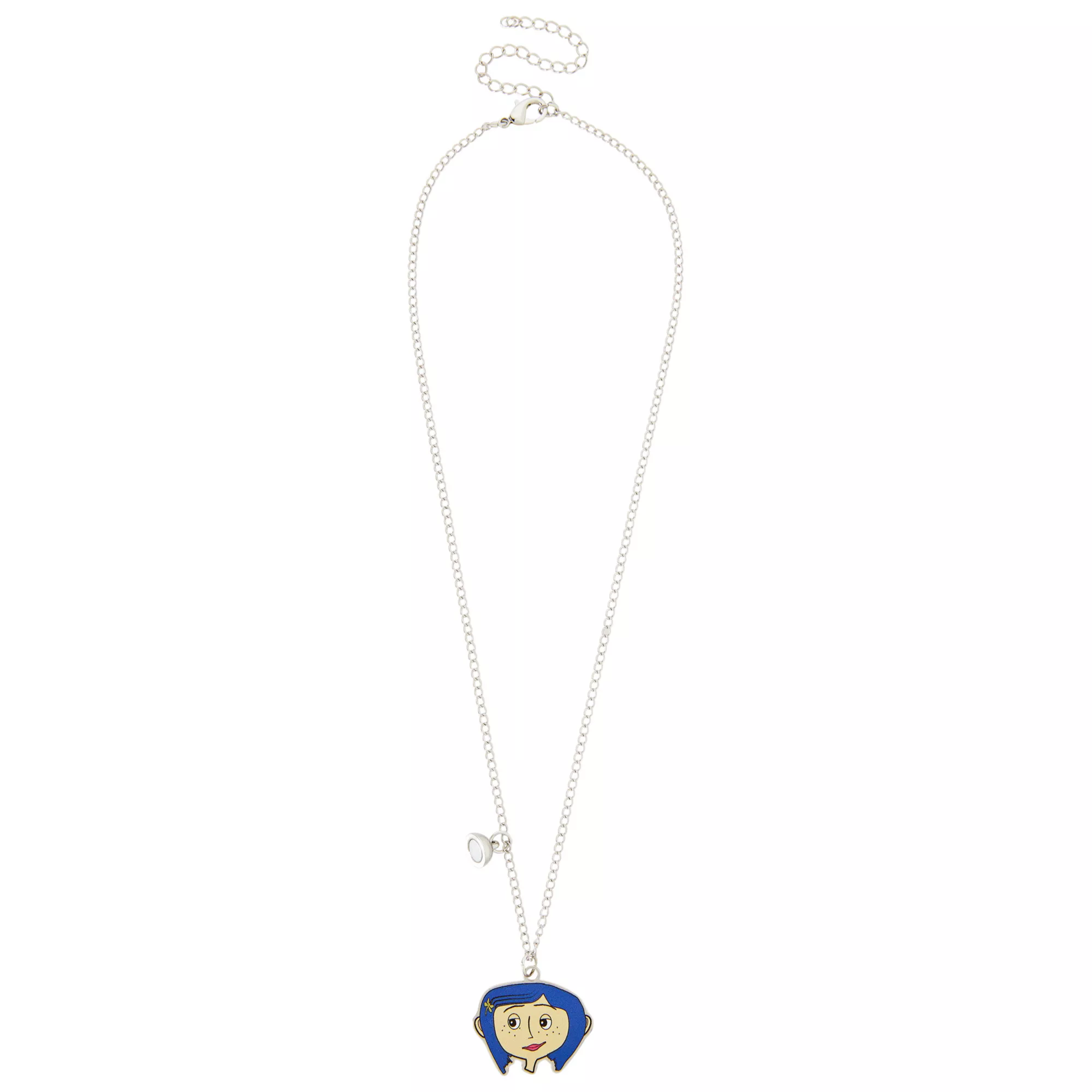 Coraline Button and Key Best Friends Necklace Set - Coraline at Spencer's