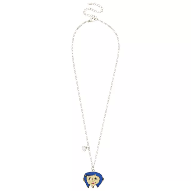 Coraline Button and Key Best Friends Necklace Set - Coraline at Spencer's