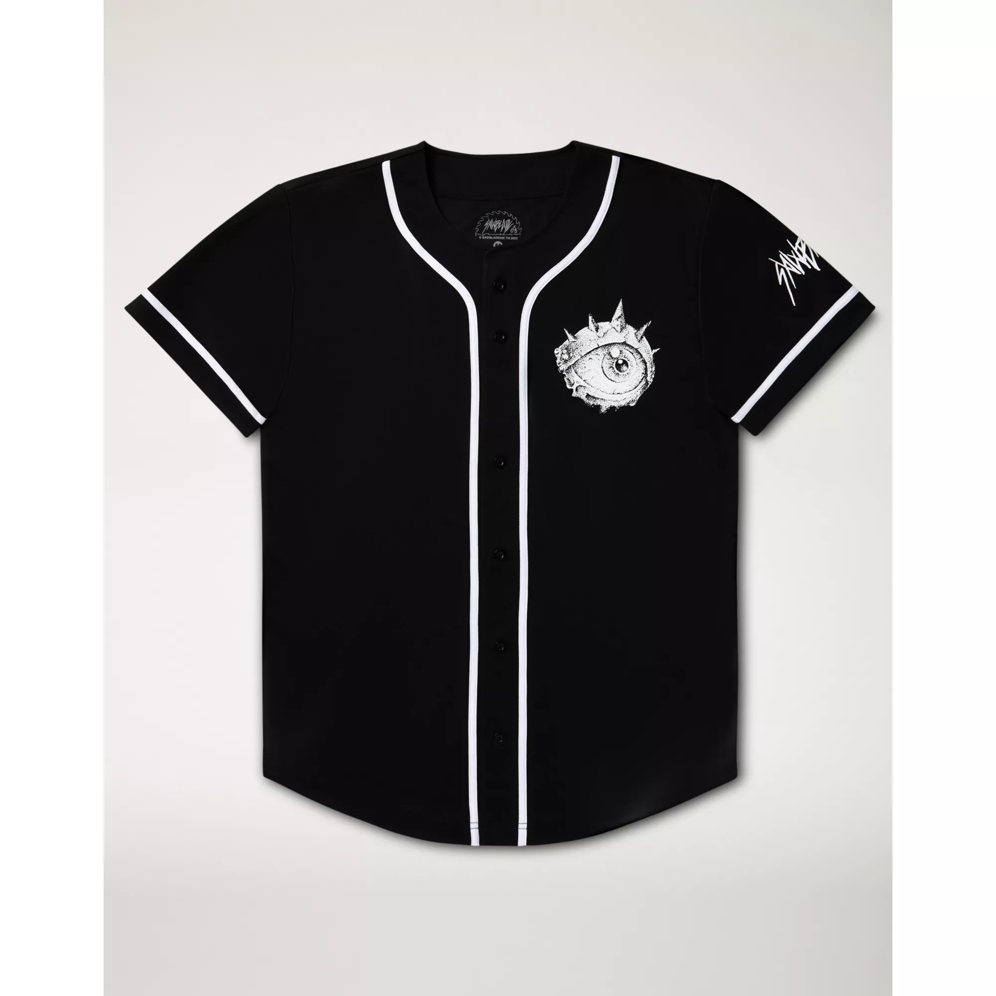 Third Eye Baseball Jersey - Sawblade666 at Spencer's