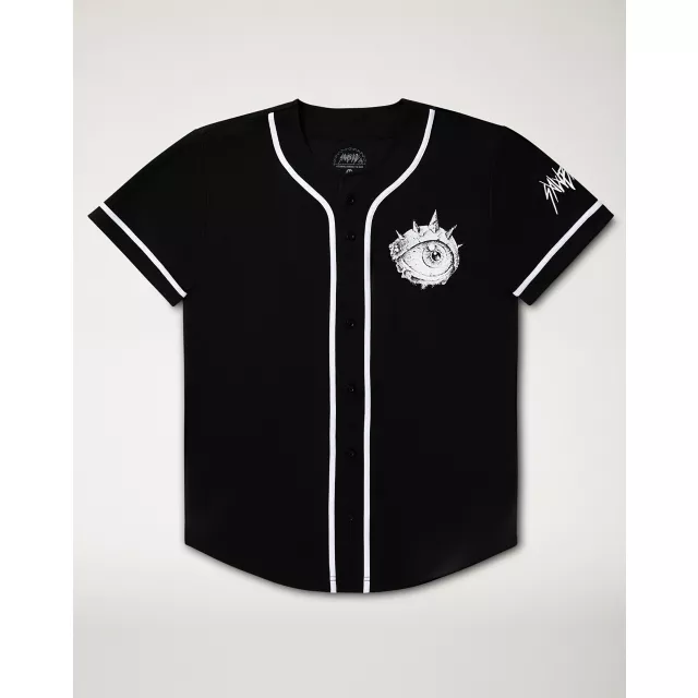 Third Eye Baseball Jersey - Sawblade666 at Spencer's