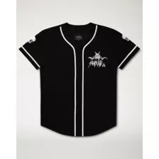Baphomet Baseball Jersey - Sawblade666 at Spencer's