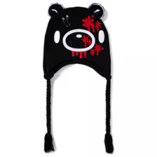 Black Gloomy Bear Laplander Hat at Spencer's