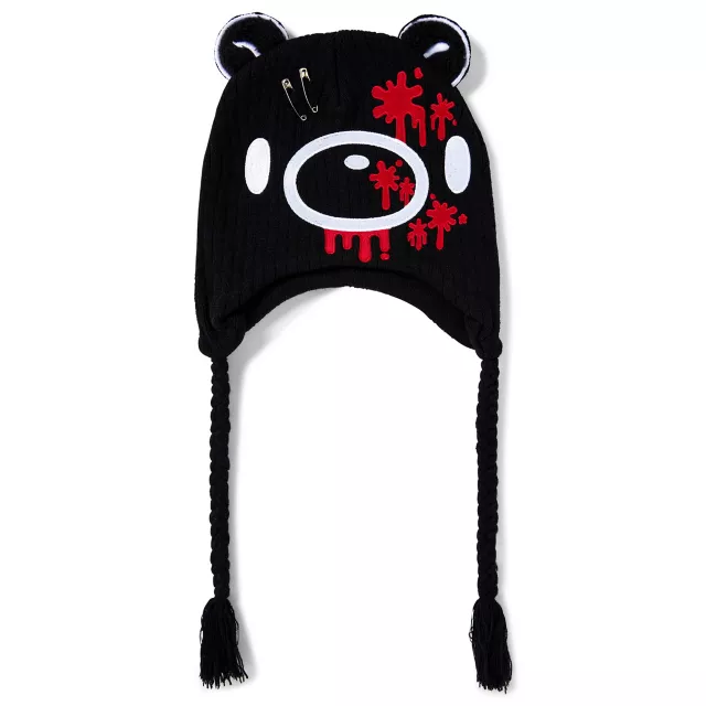 Black Gloomy Bear Laplander Hat at Spencer's