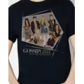 Black Gossip Girl T Shirt - Gossip Girl at Spencer's