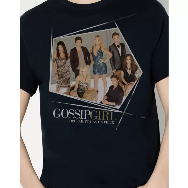 Black Gossip Girl T Shirt - Gossip Girl at Spencer's