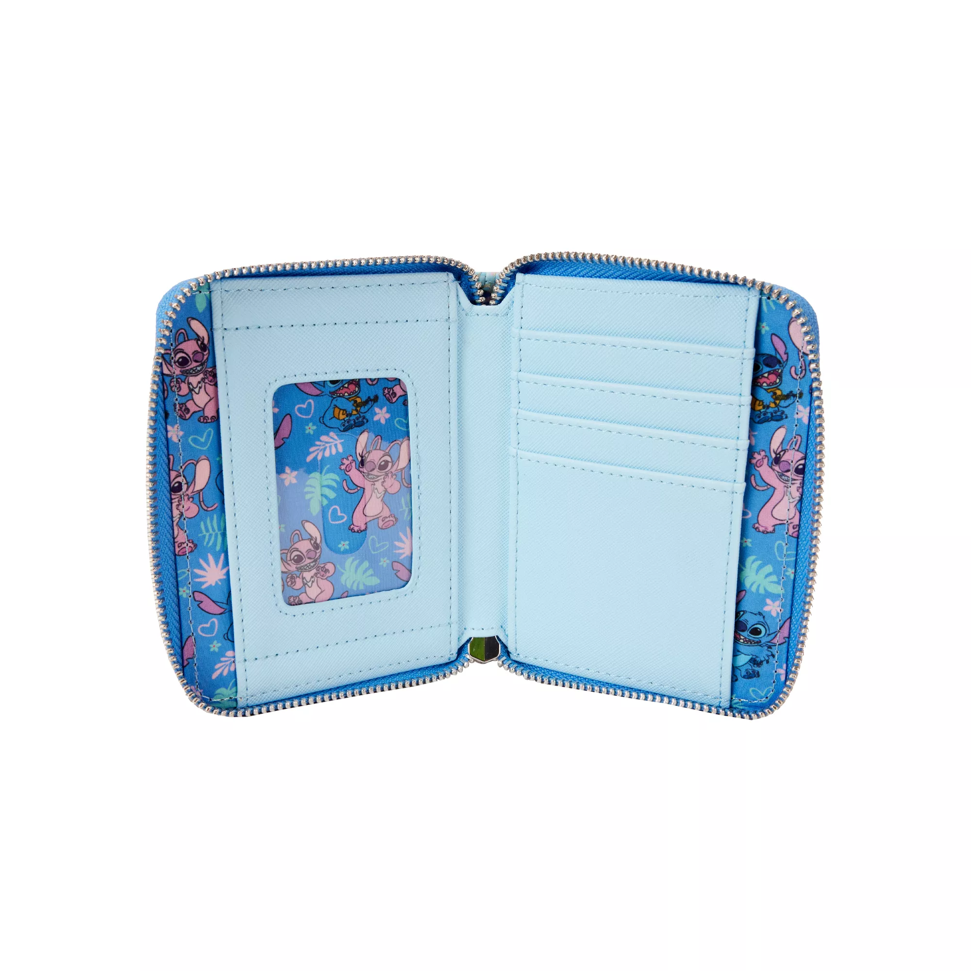 Loungefly Stitch and Angel Puzzle Zip Wallet - Lilo & Stitch at Spencer's