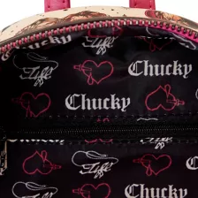 Loungefly Chucky and Tiffany Heart Mini Backpack - Bride of Chucky at Spencer's