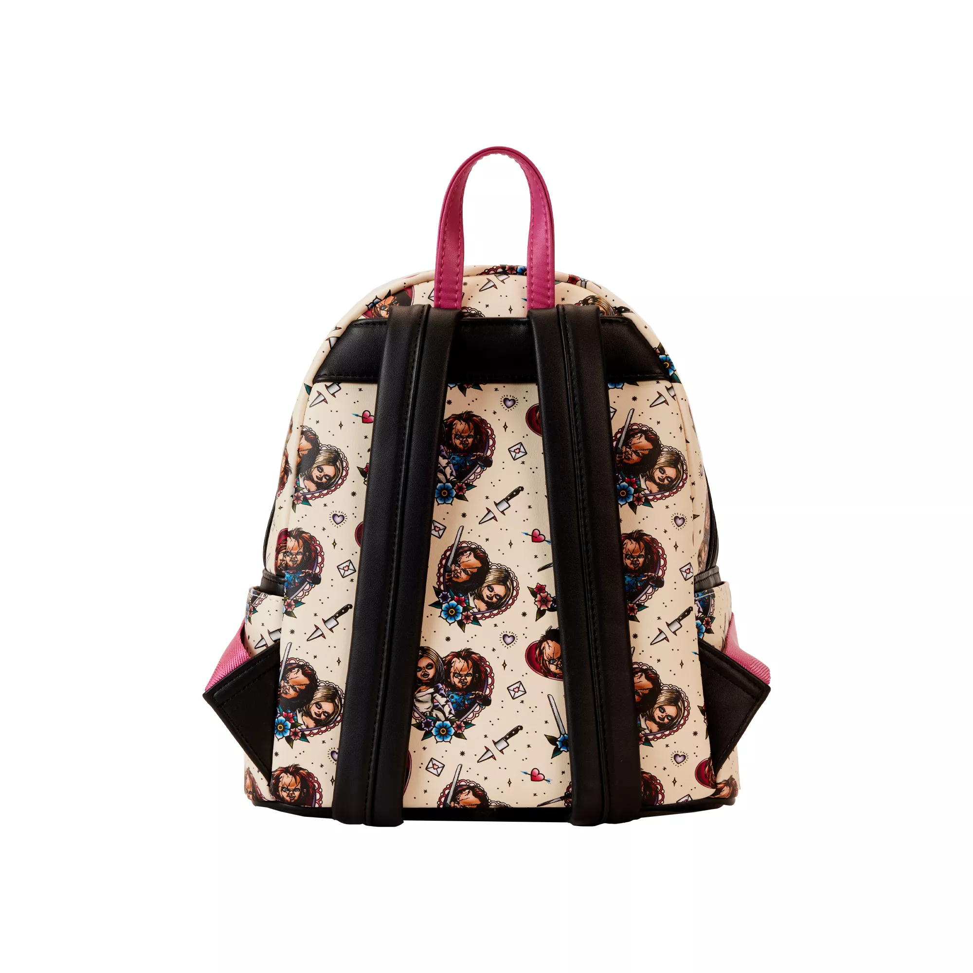 Loungefly Chucky and Tiffany Heart Mini Backpack - Bride of Chucky at Spencer's