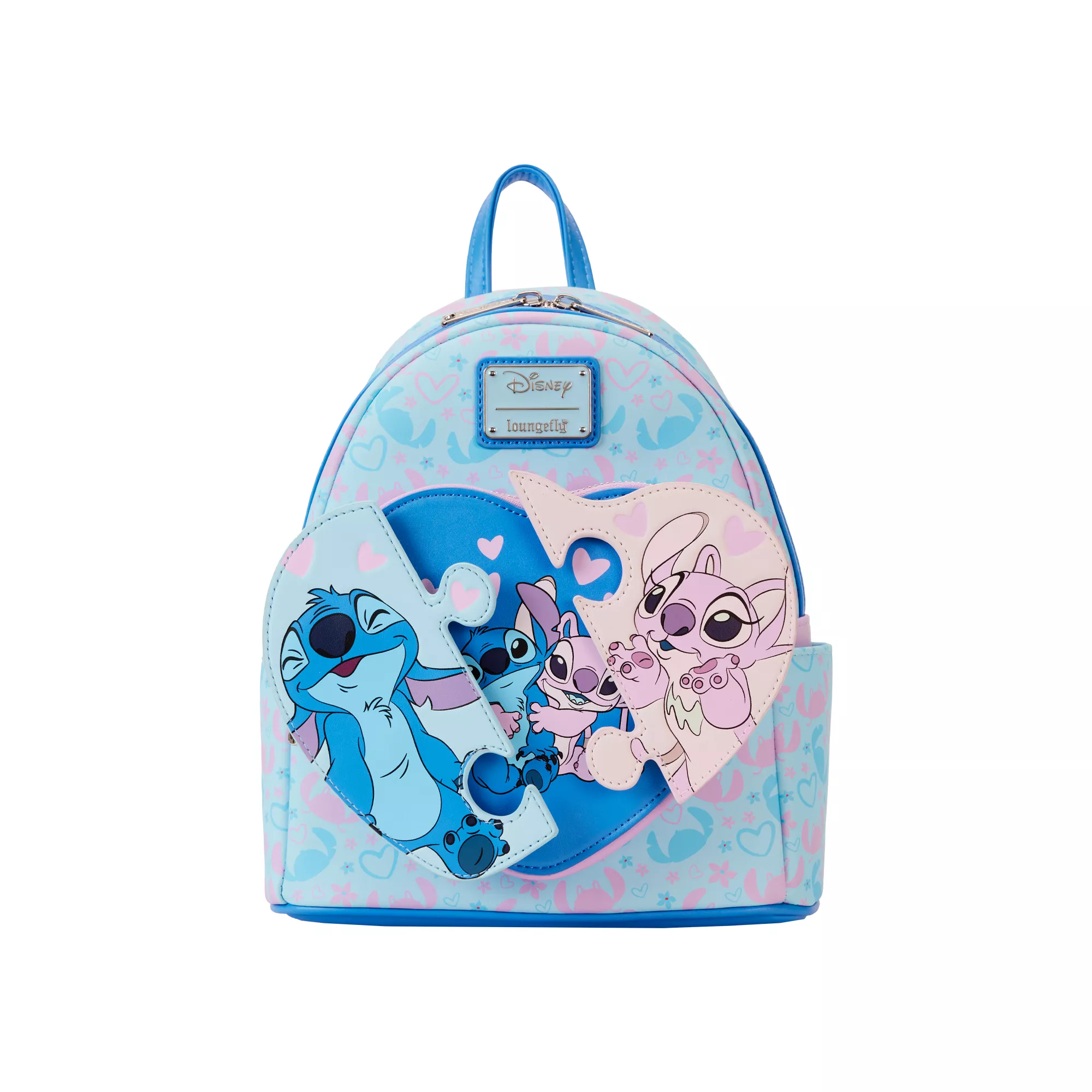 Loungefly Stitch and Angel Puzzle Mini Backpack - Lilo & Stitch at Spencer's