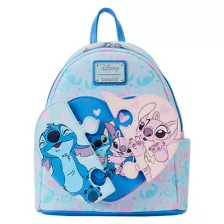 Loungefly Stitch and Angel Puzzle Mini Backpack - Lilo & Stitch at Spencer's