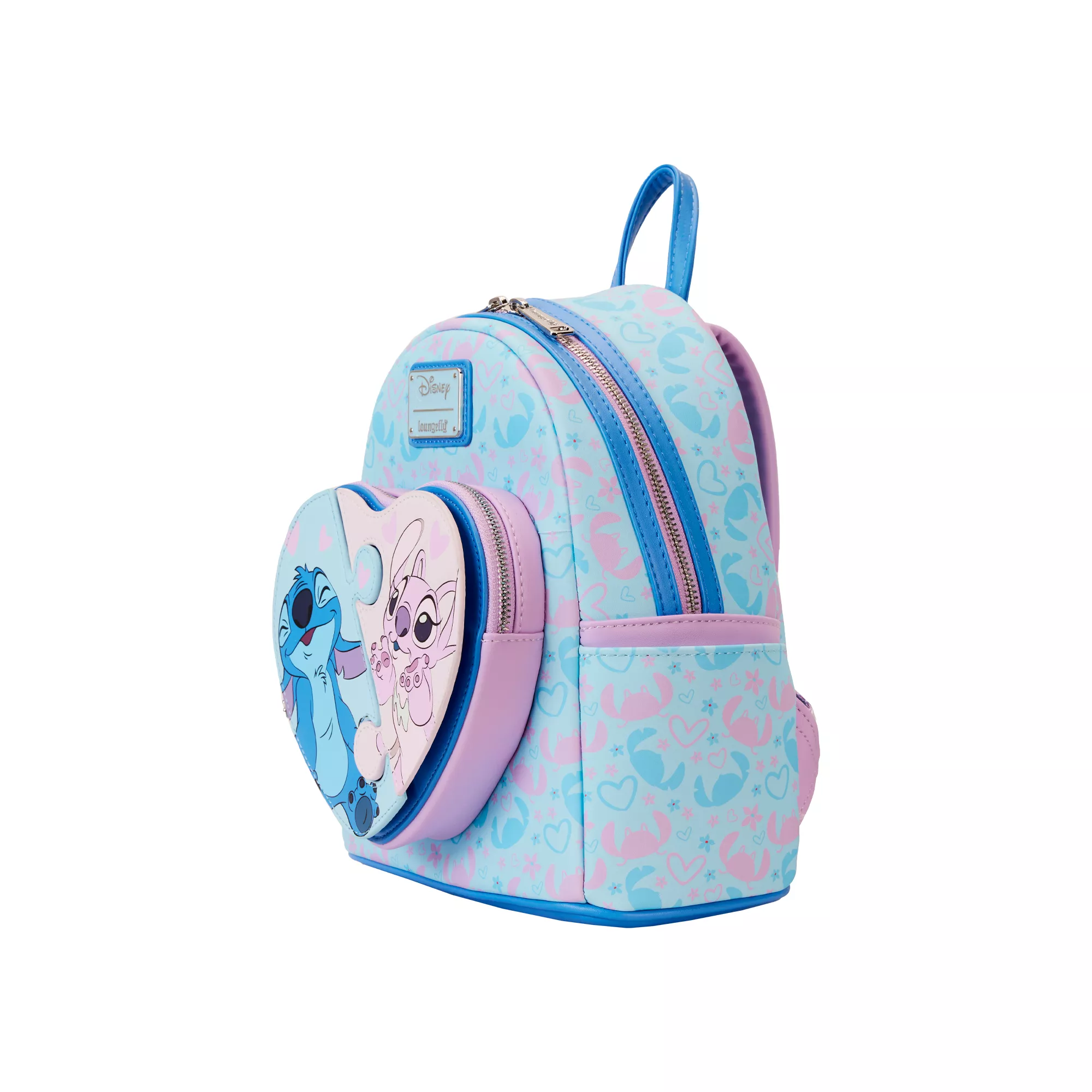 Loungefly Stitch and Angel Puzzle Mini Backpack - Lilo & Stitch at Spencer's