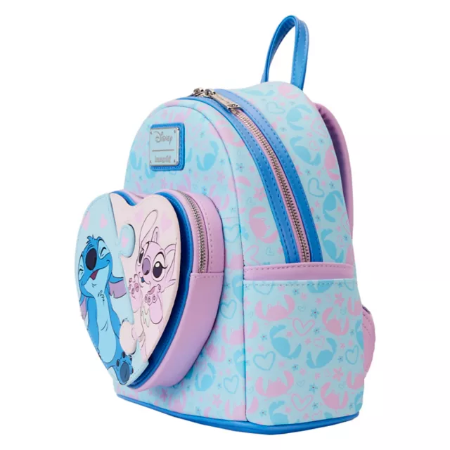 Loungefly Stitch and Angel Puzzle Mini Backpack - Lilo & Stitch at Spencer's