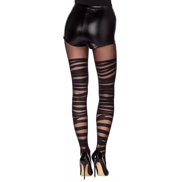 Bandage Thigh High Stockings at Spencer's
