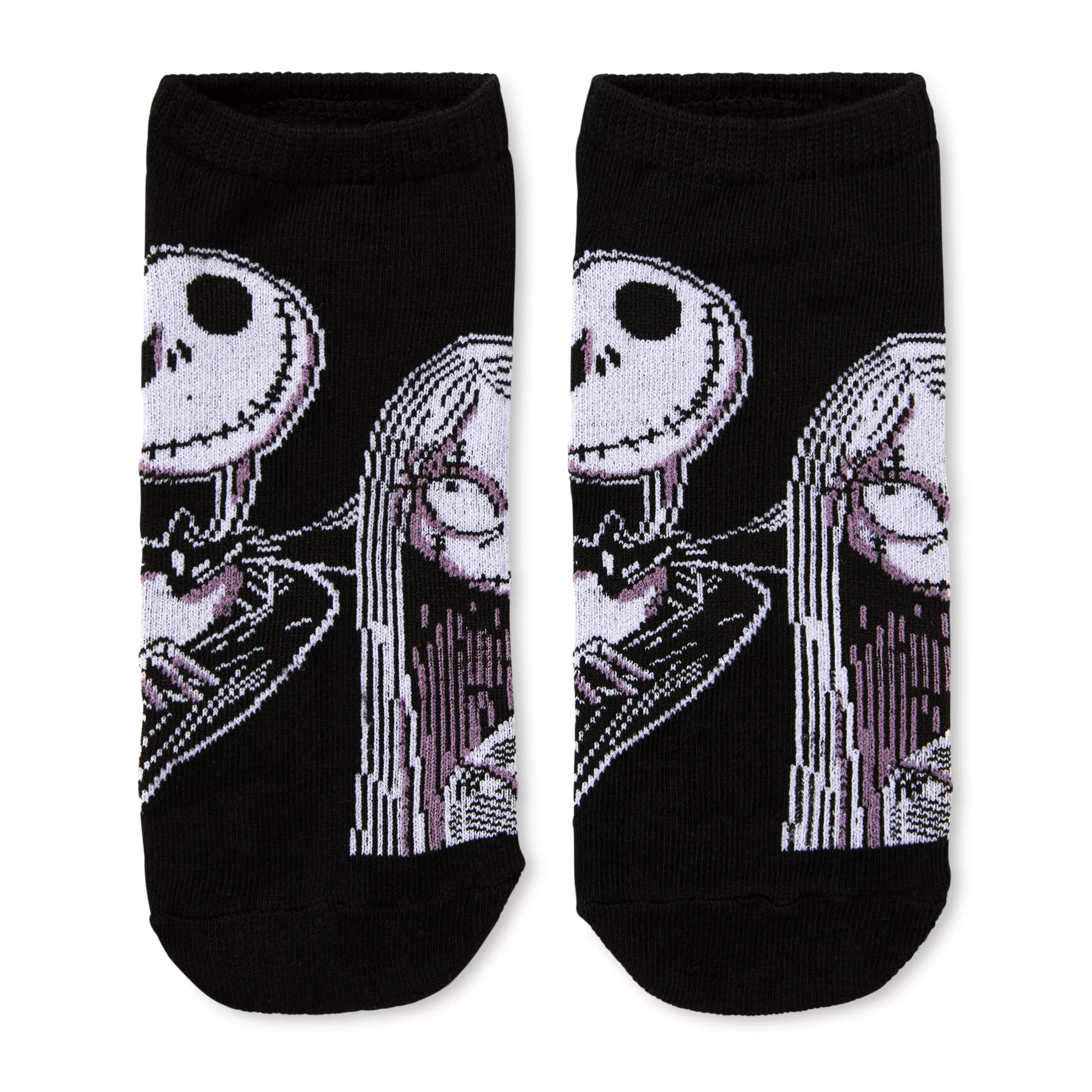 Jack Skellington and Sally Ankle Socks 5 Pair - The Nightmare Before Christmas at Spencer's