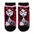 Jack Skellington and Sally Ankle Socks 5 Pair - The Nightmare Before Christmas at Spencer's