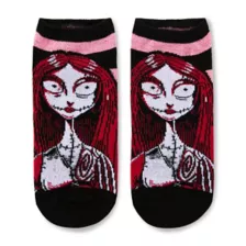 Jack Skellington and Sally Ankle Socks 5 Pair - The Nightmare Before Christmas at Spencer's