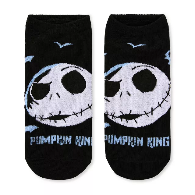 Jack Skellington and Sally Ankle Socks 5 Pair - The Nightmare Before Christmas at Spencer's
