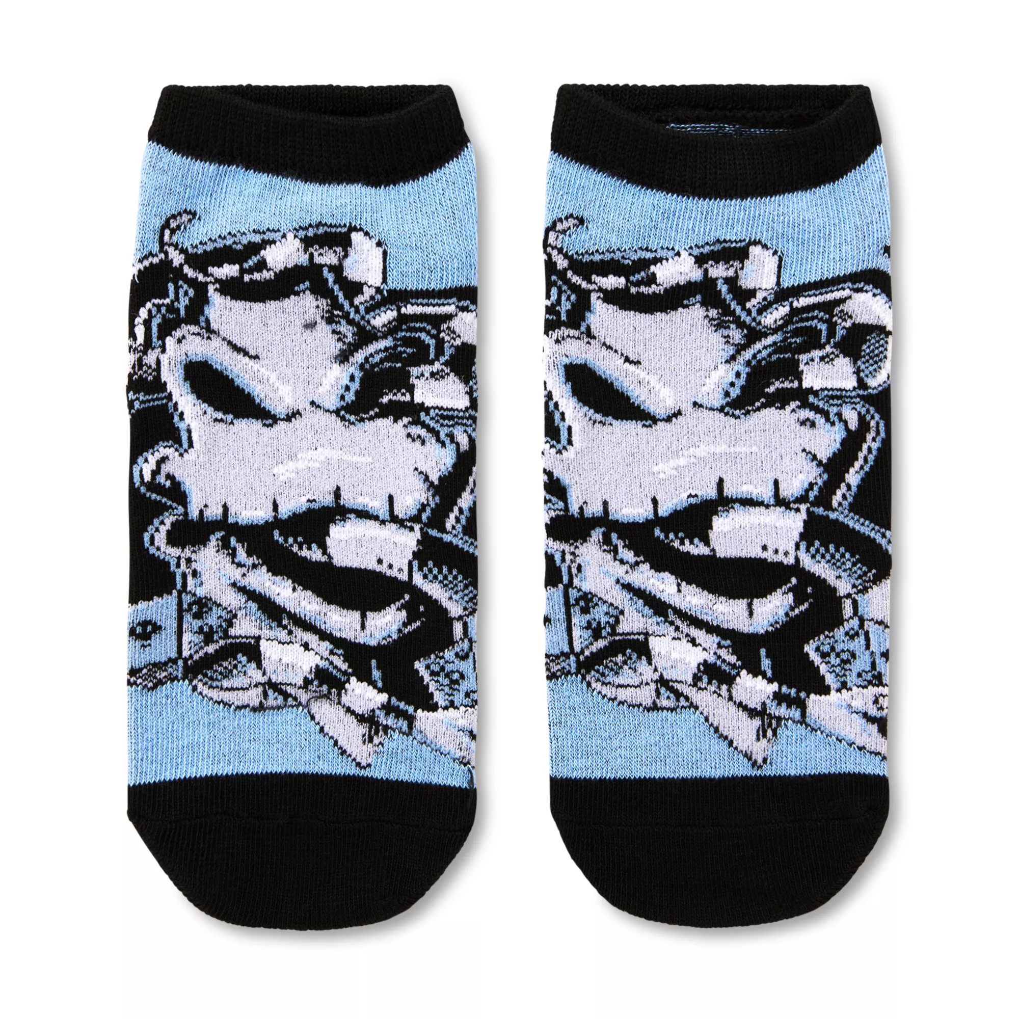 Jack Skellington and Sally Ankle Socks 5 Pair - The Nightmare Before Christmas at Spencer's