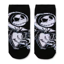 Jack Skellington and Sally Ankle Socks 5 Pair - The Nightmare Before Christmas at Spencer's