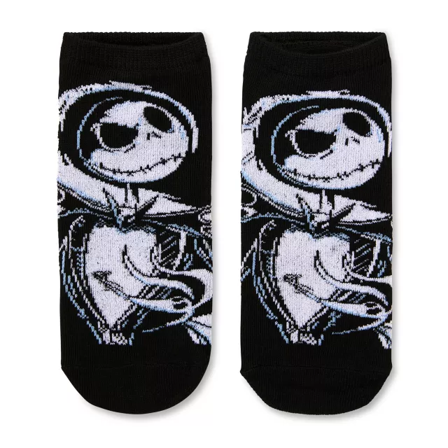 Jack Skellington and Sally Ankle Socks 5 Pair - The Nightmare Before Christmas at Spencer's