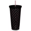 Playboy Glitter Cup with Straw - 20 oz. at Spencer's