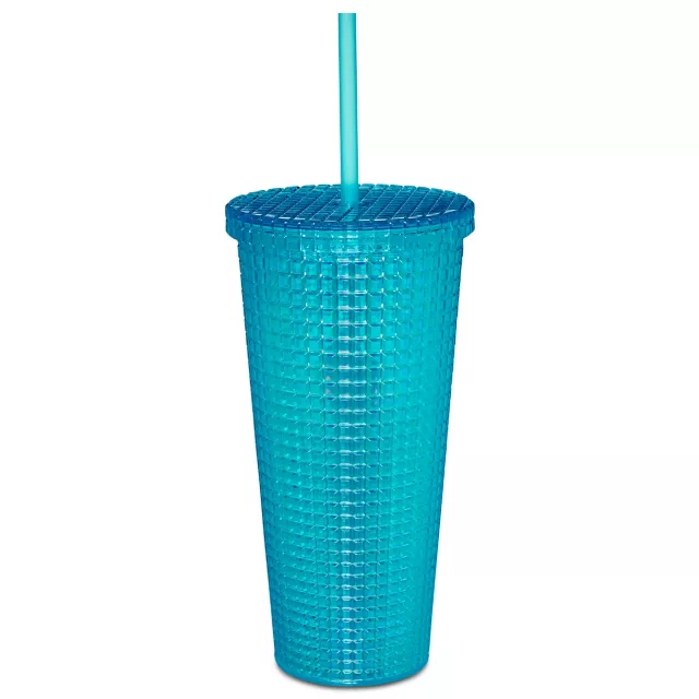 Fuck Off Textured Cup with Straw - 24 oz. at Spencer's