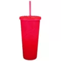 Plant Love and Kindness Textured Cup with Straw - 24 oz. at Spencer's