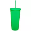 Good Vibes Textured Cup with Straw - 24 oz. at Spencer's