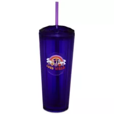 Good Vibes Rainbow Cup with Straw - 24 oz. at Spencer's