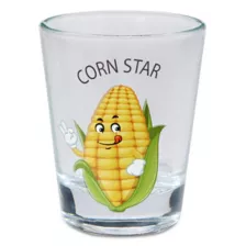 Corn Star Shot Glass - 2 oz. at Spencer's