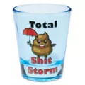 Total Shit Storm Shot Glass - 2 oz. at Spencer's