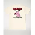 Double Sided Courage the Cowardly Dog T Shirt at Spencer's