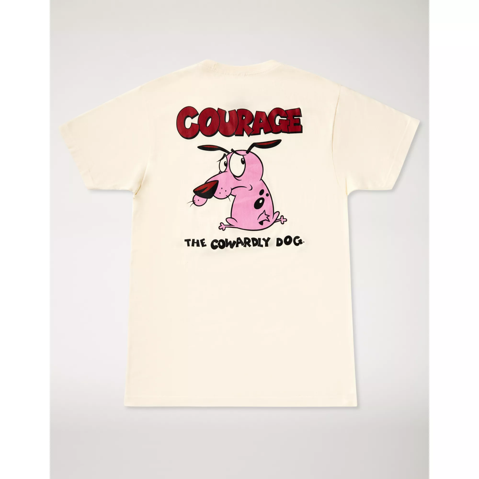 Double Sided Courage the Cowardly Dog T Shirt at Spencer's