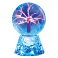 Sound Activated Blue Plasma Ball - 11.4 Inch at Spencer's