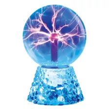 Sound Activated Blue Plasma Ball - 11.4 Inch at Spencer's