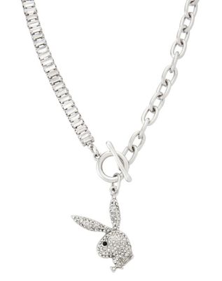 Playboy Women's Necklace - Silver