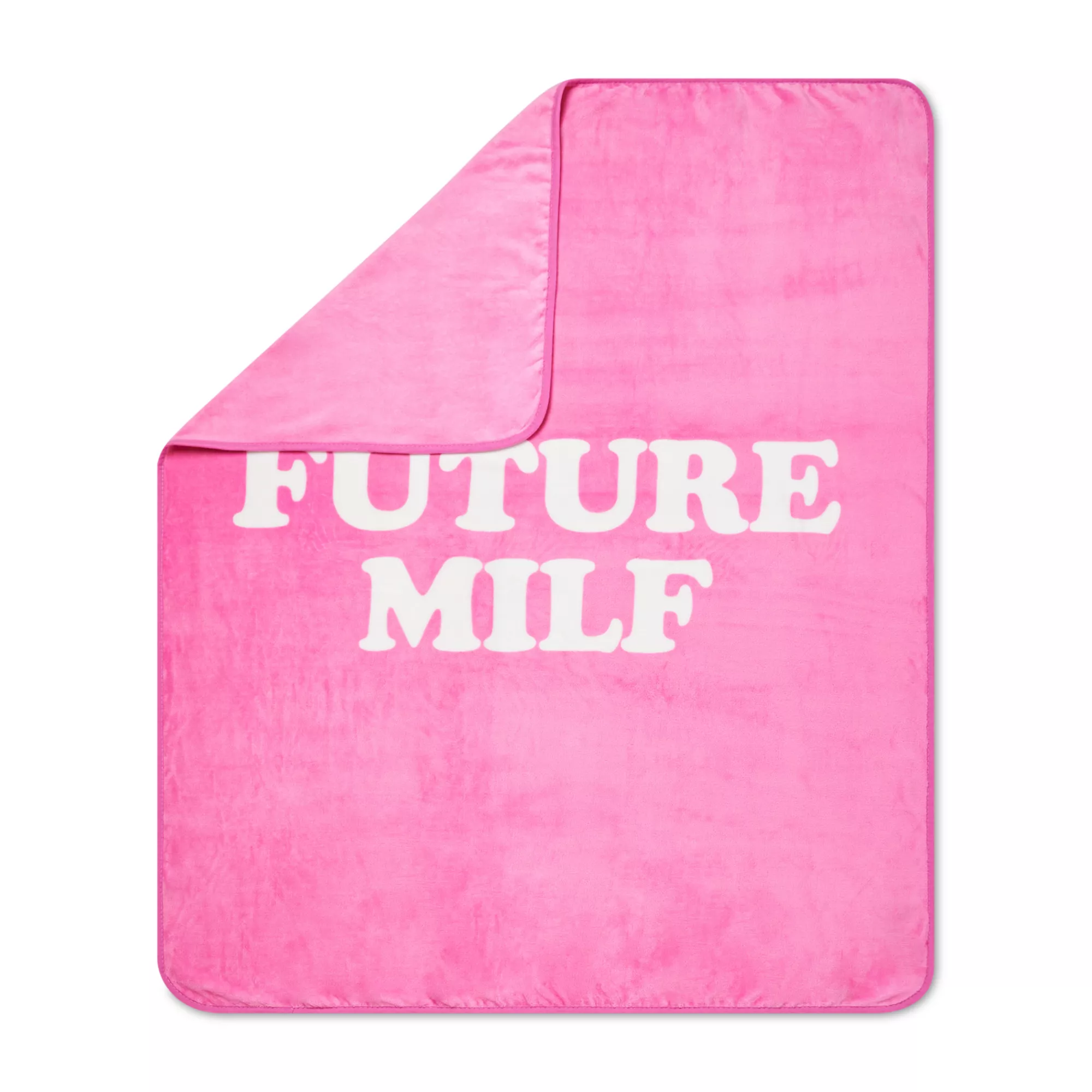 Pink Future MILF Fleece Blanket - Danny Duncan