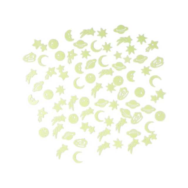 Glow in the Dark Celestial Stick-On Pieces - 200 Pack at Spencer's