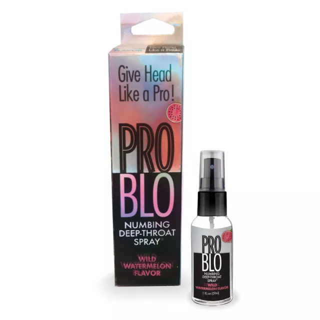 Pro Blo Watermelon Flavored Deep Throat Numbing Spray - 1 oz. at Spencer's