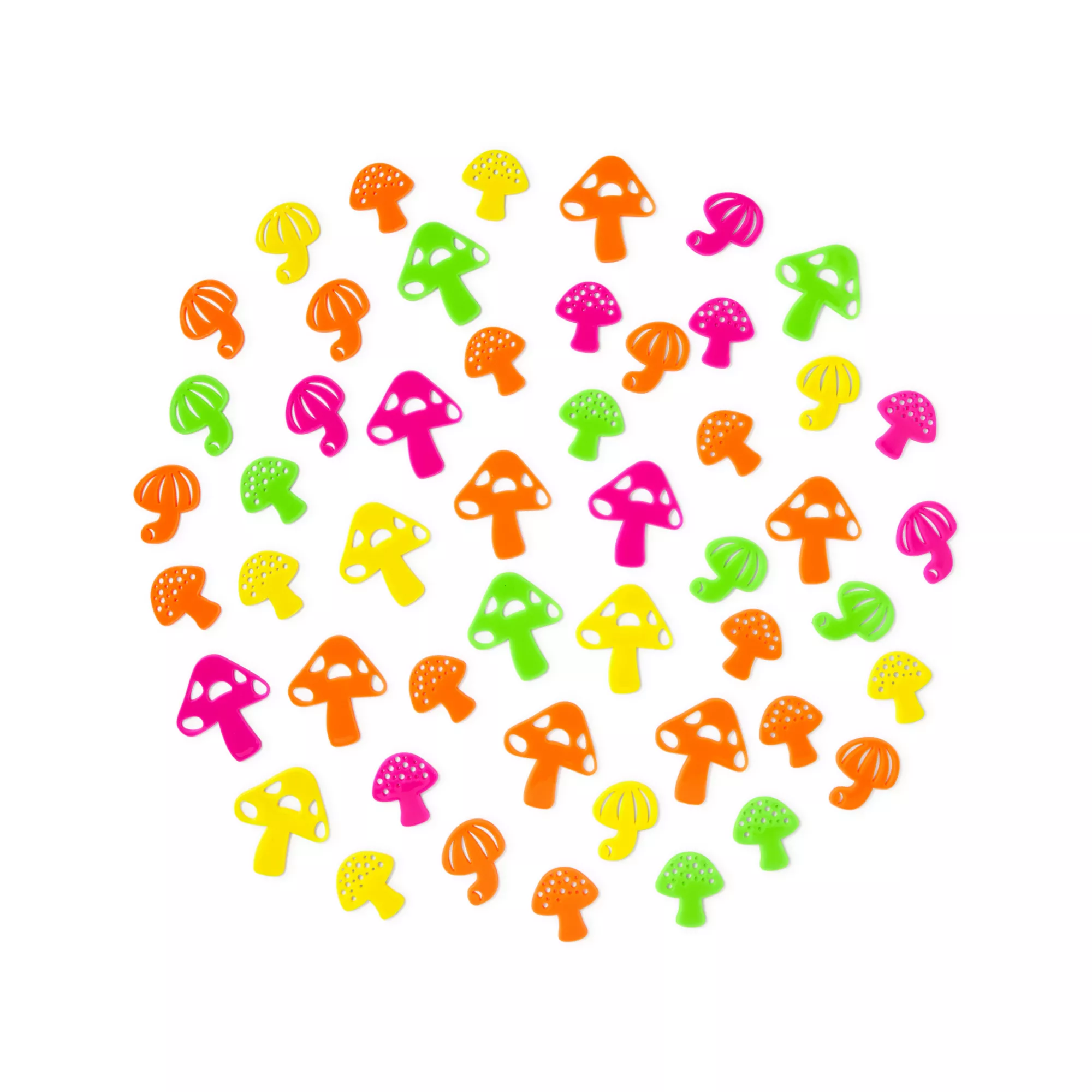Black Light Mushroom Decals - 50 Pack at Spencer's