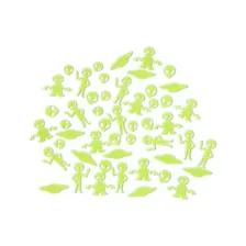 Glow in the Dark Aliens - 50 Pack at Spencer's