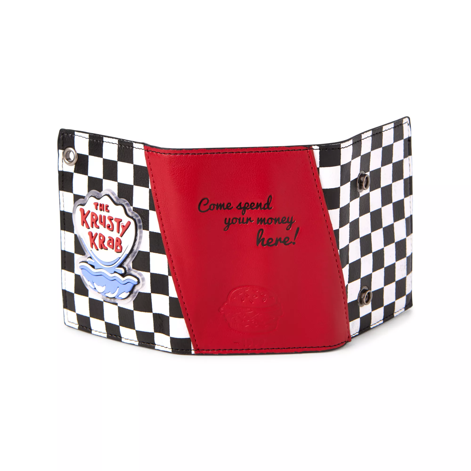 Krusty Krab Checkered Chain Wallet - SpongeBob SquarePants at Spencer's