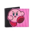 Black and Pink Kirby Bifold Wallet - Kirby at Spencer's