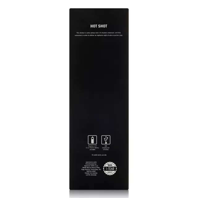 Hot Shot Fully Automated Rechargeable Stroker - Arouz'd at Spencer's