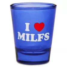 I Love MILFs Shot Glass 2 oz. - Danny Duncan at Spencer's