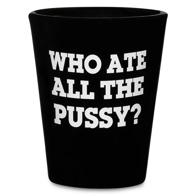 Who Ate All the Pussy Shot Glass 2 oz. - Danny Duncan at Spencer's
