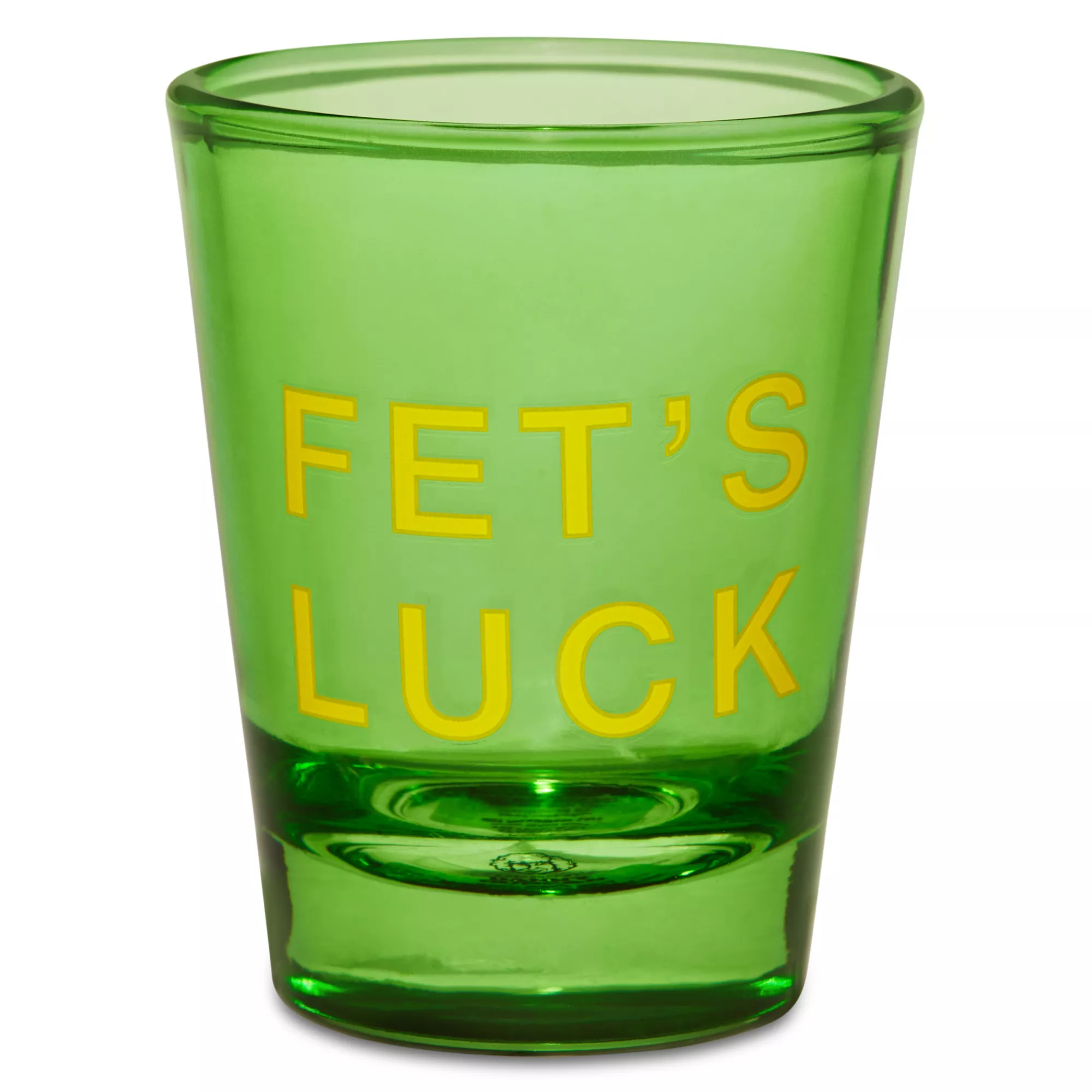 Fet's Luck Shot Glass 2 oz. - Danny Duncan at Spencer's