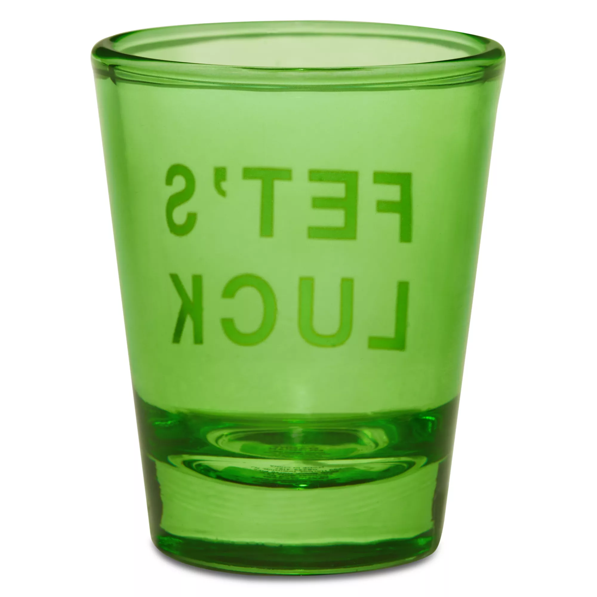 Fet's Luck Shot Glass 2 oz. - Danny Duncan at Spencer's