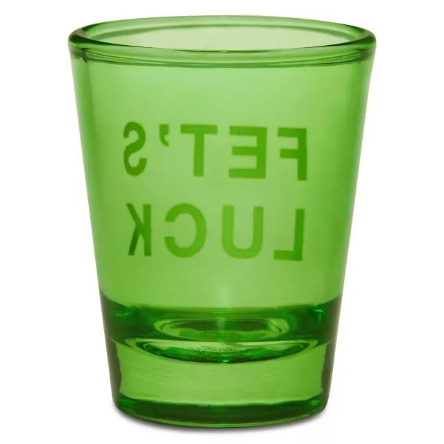 Fet's Luck Shot Glass 2 oz. - Danny Duncan at Spencer's